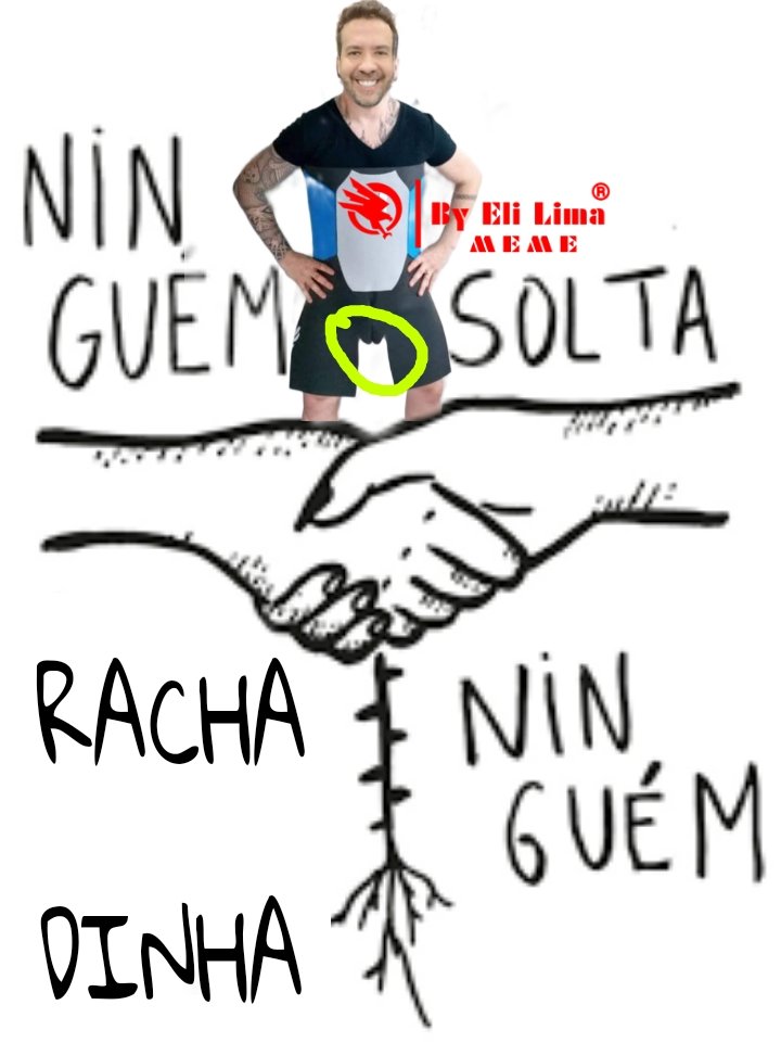 NINGUÉM SOLTA A RACHADINHA DE NINGUÉM.