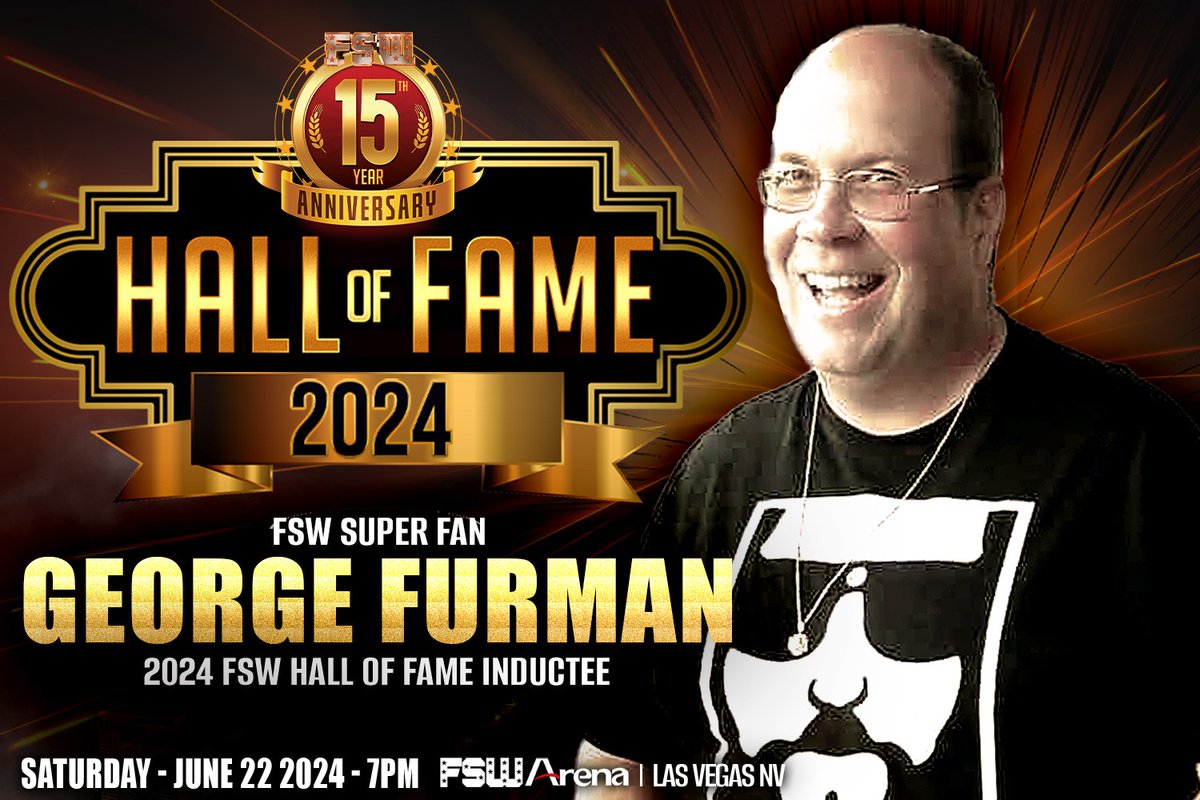 FSWVegas's tweet photo. FSW 2024 Hall of Fame
Saturday June 23, 7PM
LIVE on @fswnet 
FSW Arena | #LasVegas  

𝐂𝐥𝐚𝐬𝐬 𝐨𝐟 𝟐𝟎𝟐𝟒
- @KennyKingPb2 
- @ThePaulyKover 
- George Furman 

Download the FSW Network app on Roku, Fire TV and Android/Google TV! 

Ticket link pinned on our profile! https://t.co/08W0ow04GF