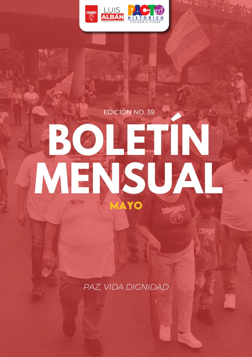 Nuestra agenda no para, durante el mes de mayo desarrollamos diferentes actividades en cumplimiento de nuestras labores y sobre todo, encaminadas a la construcción de paz. Aqui les contamos en nuestro boletín mensual.
👇👇
es.scribd.com/document/73963…