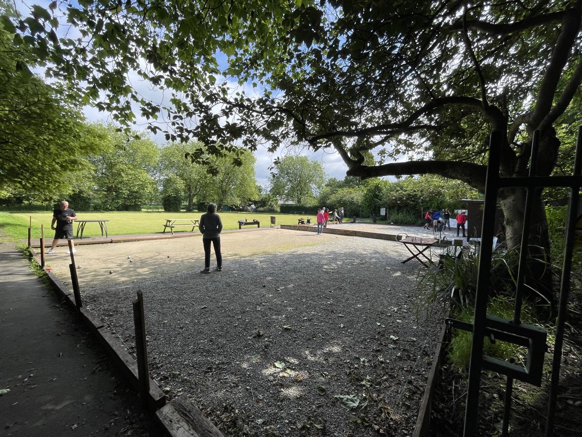 This is where #petanque dreams in #Trafford are made. Someone once said in our 1st year as a club, "It will fail, nobody will want to play that game". But thanks to the hard work from a dedicated team, this place comes alive multiple times a week to give life to this great #sport