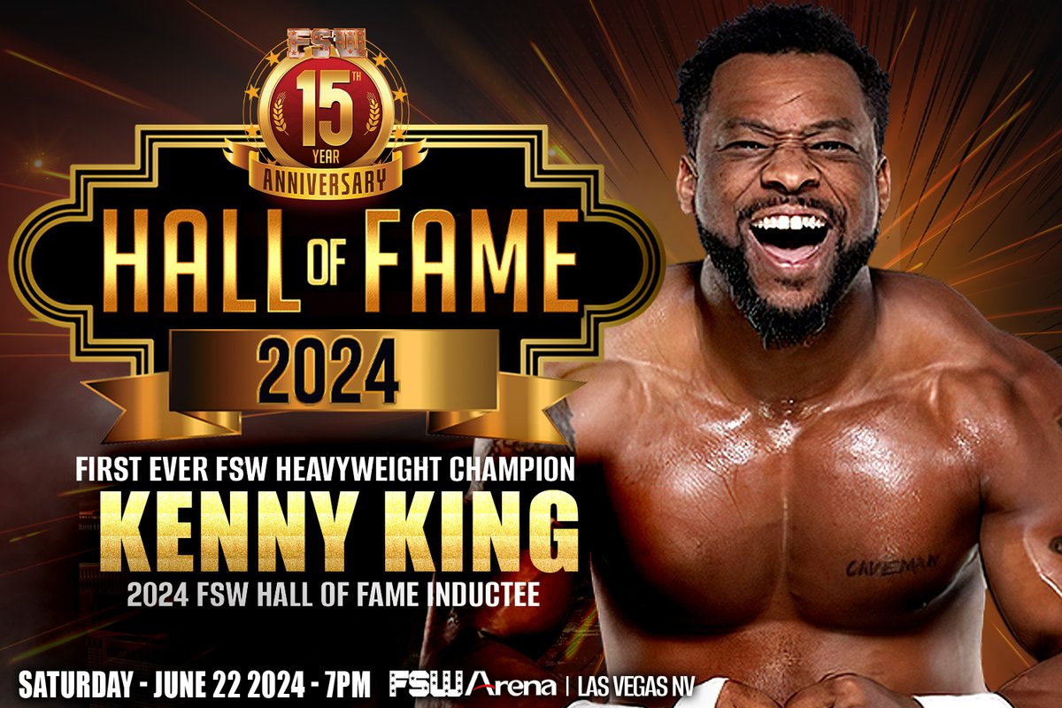 FSWVegas's tweet photo. FSW 2024 Hall of Fame
Saturday June 23, 7PM
LIVE on @fswnet 
FSW Arena | #LasVegas  

𝐂𝐥𝐚𝐬𝐬 𝐨𝐟 𝟐𝟎𝟐𝟒
- @KennyKingPb2 
- @ThePaulyKover 
- George Furman 

Download the FSW Network app on Roku, Fire TV and Android/Google TV! 

Ticket link pinned on our profile! https://t.co/08W0ow04GF