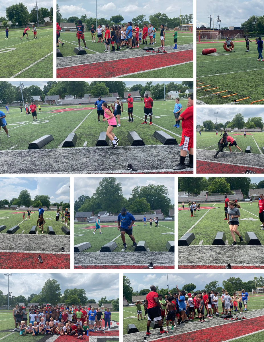 3rd and final day of our football camp! Thanks to all participants. 79 days until the home opener vs. Belmont!