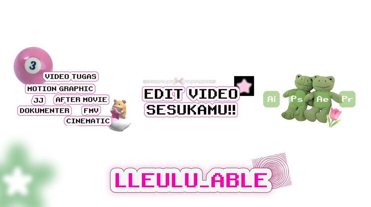 lulu✩MENTION AFTER DM✩VIDEO EDIT✩ON tweet media