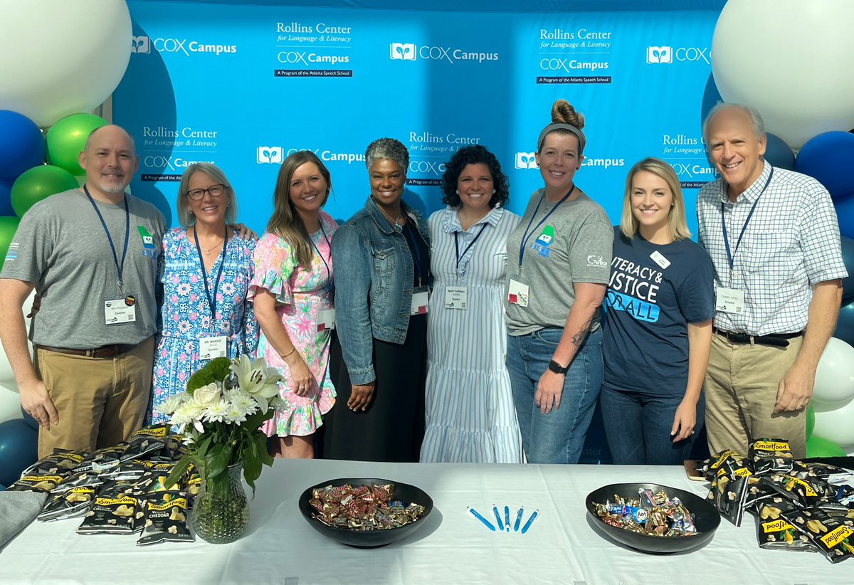 Thankful for this crew that prioritizes Literacy and walks the walk …. These few days were wonderful and people are my people! <a href="/DrNikPhilmon/">J. Nicholas Philmon, PhD</a> <a href="/AtlSpeechSchool/">Atl Speech School</a> <a href="/LBollman_thinks/">Laura Bollman</a>