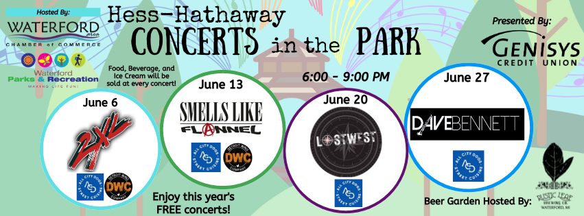 WSDNews's tweet photo. Come out with your family and visit our table at the Hess-Hathaway Concerts in the Park series🎤, which starts this week!  ☀️ 😎 
@WACCchamber #FamilyFriendsFun https://t.co/NY8dZ73gA1