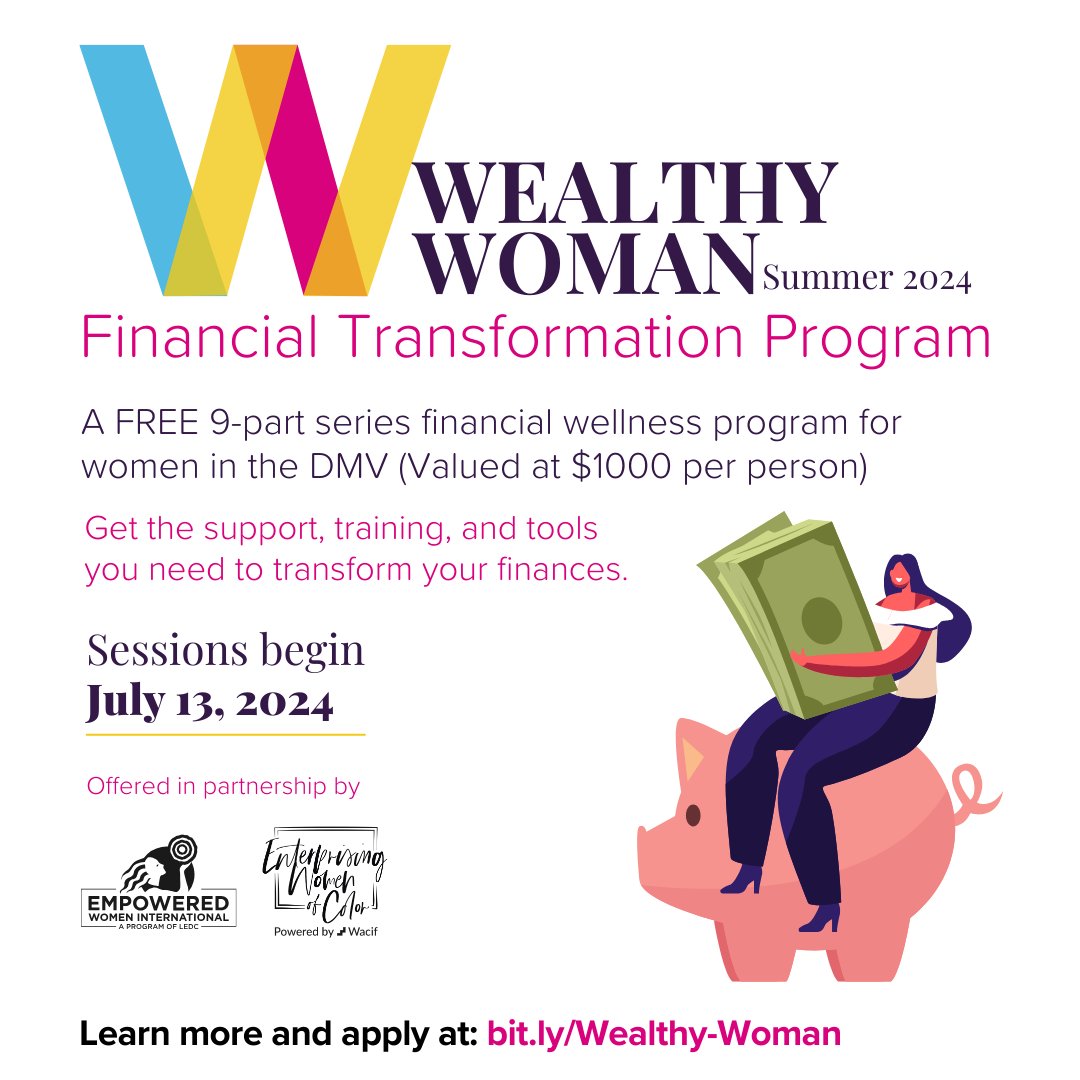 Enterprising Women of Color DMV Business Center tweet media