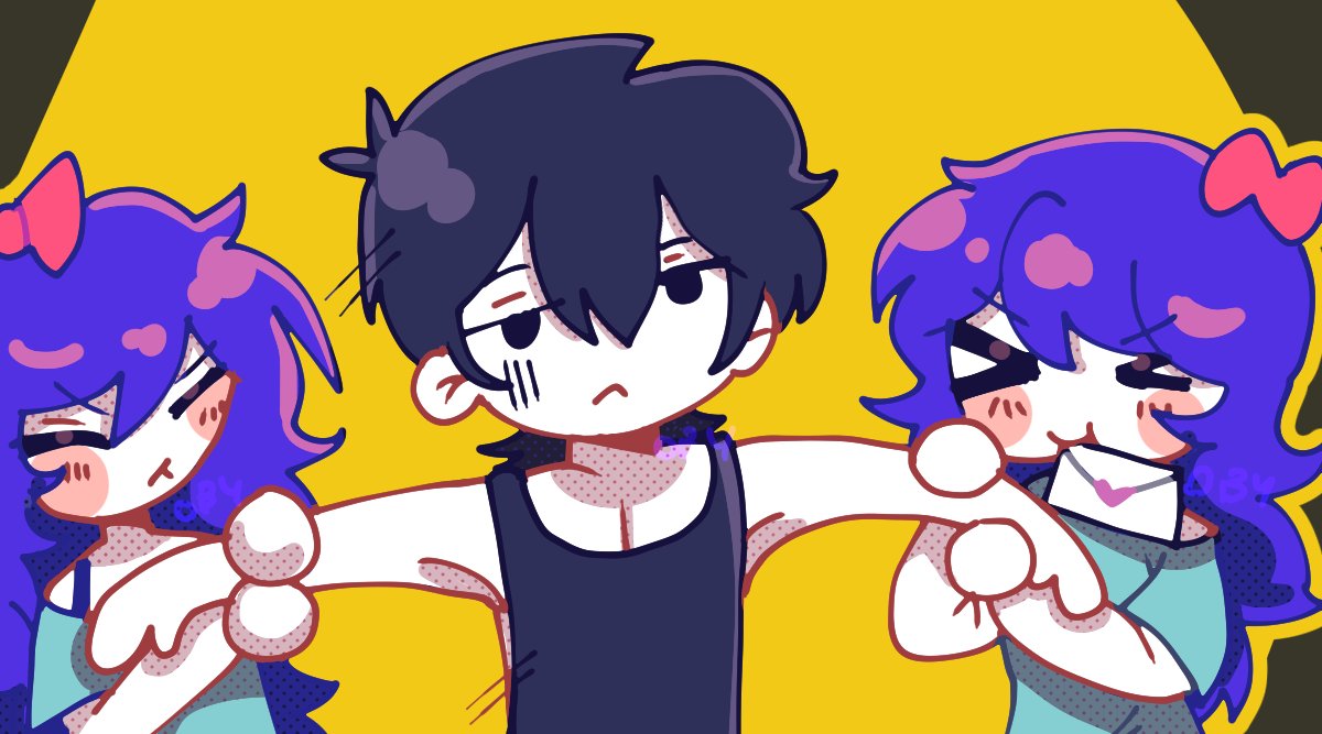 0byreal's tweet photo. 早く来てー！

#aubrey #aubreyomori #omoriaubrey #omori #omorifanart  #omoirtwt #omoritwt #omorigame  #fanart #blackspace #helpmeerin #touhou #helpmemari https://t.co/SX4m8vidii