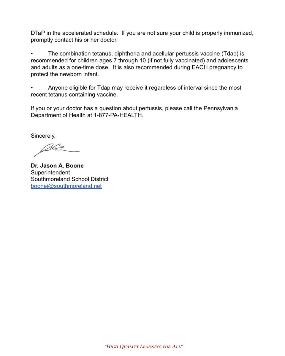 SHS parents and or guardians