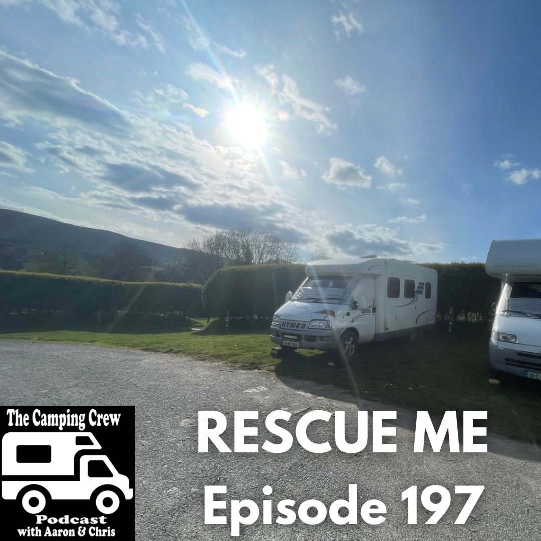 Rescue Me - Episode 197 of The Camping Crew Podcast is out now. On your Podcast app, Spotify or online here: podcasters.spotify.com/pod/show/the-c…

#Podcast #motorhome #vanlife #camping #camper #campervan #caravan #campingireland #irishcamping #Spotify #CampingPodcast