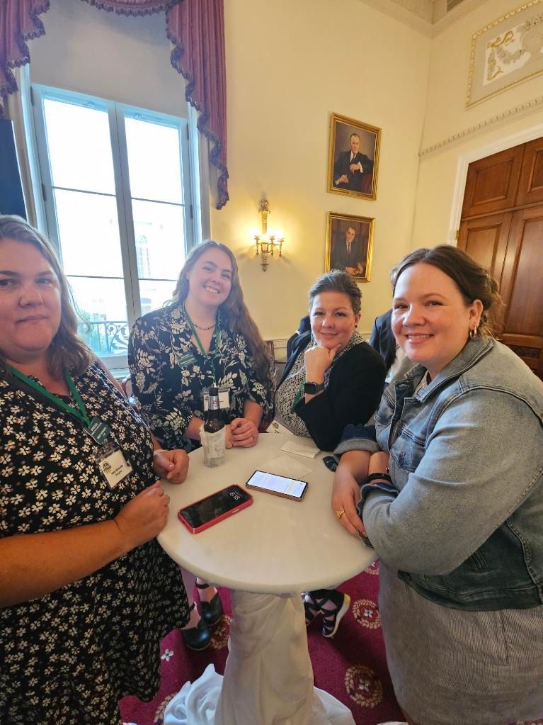 Women4Ag's tweet photo. The 2024 AAW Fly-In wrapped up with our annual Congressional Reception. Great way to end an incredible week!
#agwomenunite #forcefortruth https://t.co/j7iDh2XsxK