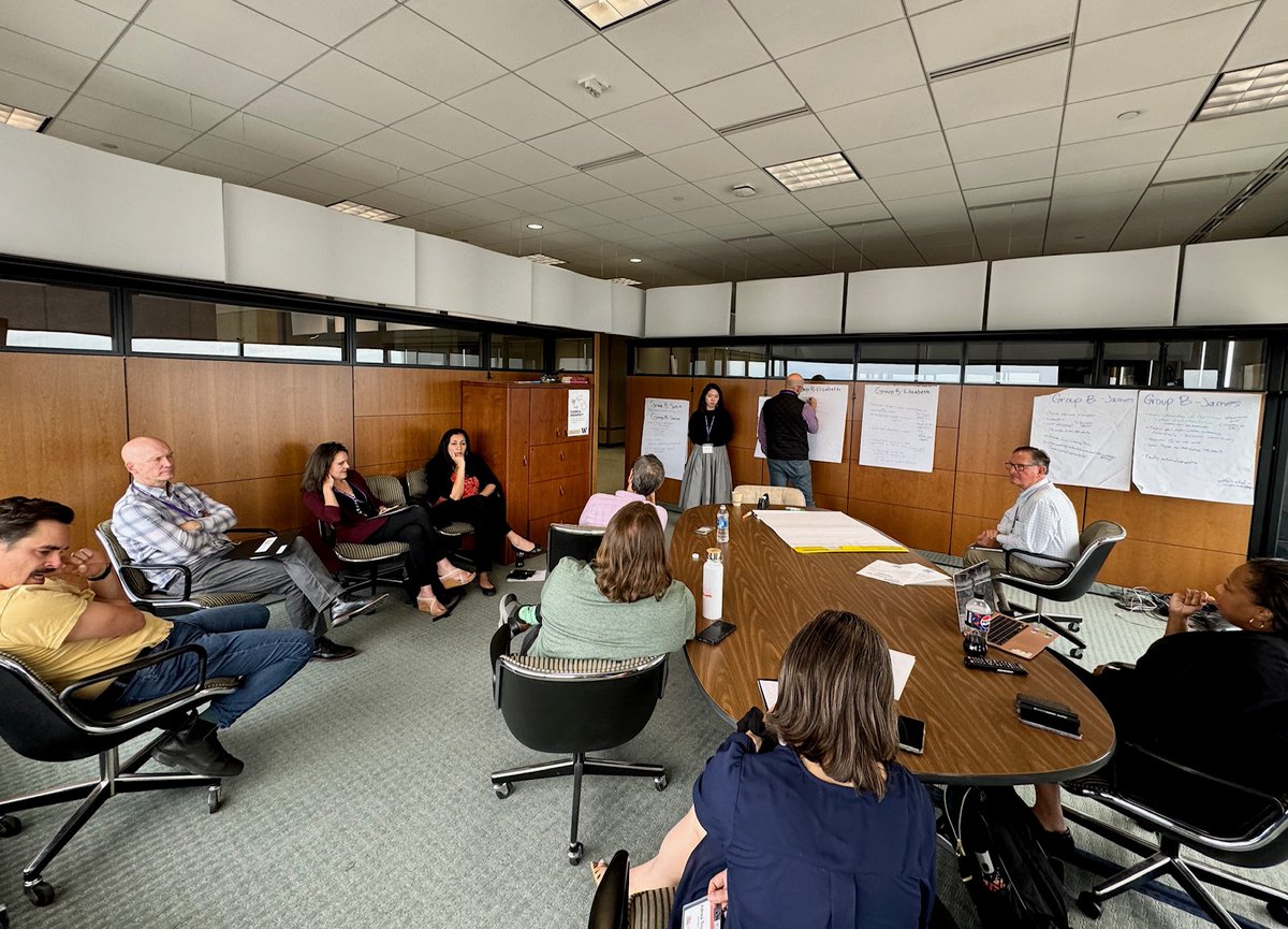 SMARTCtr's tweet photo. Exciting workshop Activity!๐งโ๐ผ
Fellows, Core Faculty & Expert Faculty joined forces to transform Intervention Research into Implementation Science by supporting @SoniaCabell & James Lee (activity volunteers) in evolving their work for greater impact.
#ImplementSci #WorkshopMagic https://t.co/Kz7CsJFfe1
