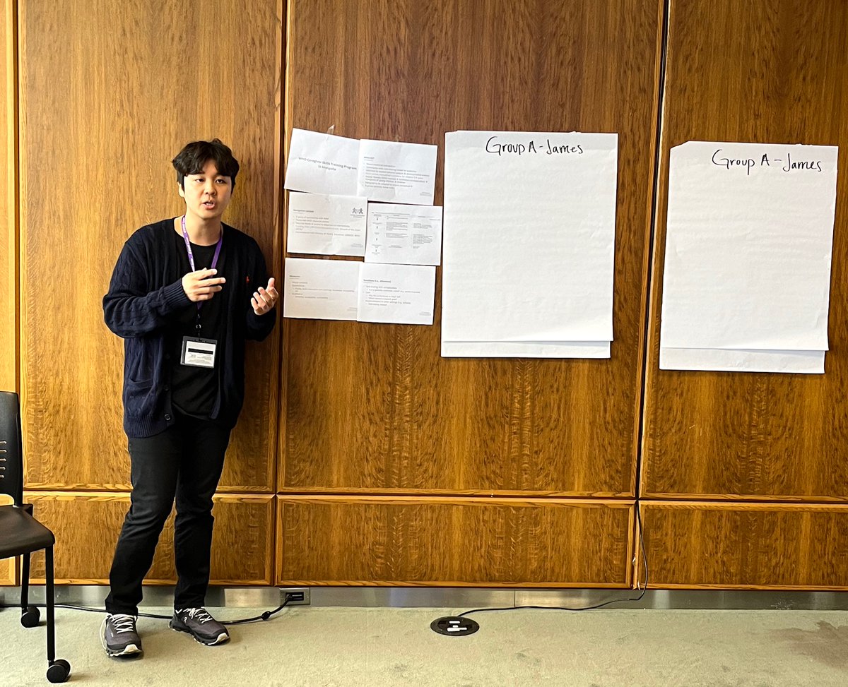 SMARTCtr's tweet photo. Exciting workshop Activity!๐งโ๐ผ
Fellows, Core Faculty & Expert Faculty joined forces to transform Intervention Research into Implementation Science by supporting @SoniaCabell & James Lee (activity volunteers) in evolving their work for greater impact.
#ImplementSci #WorkshopMagic https://t.co/Kz7CsJFfe1