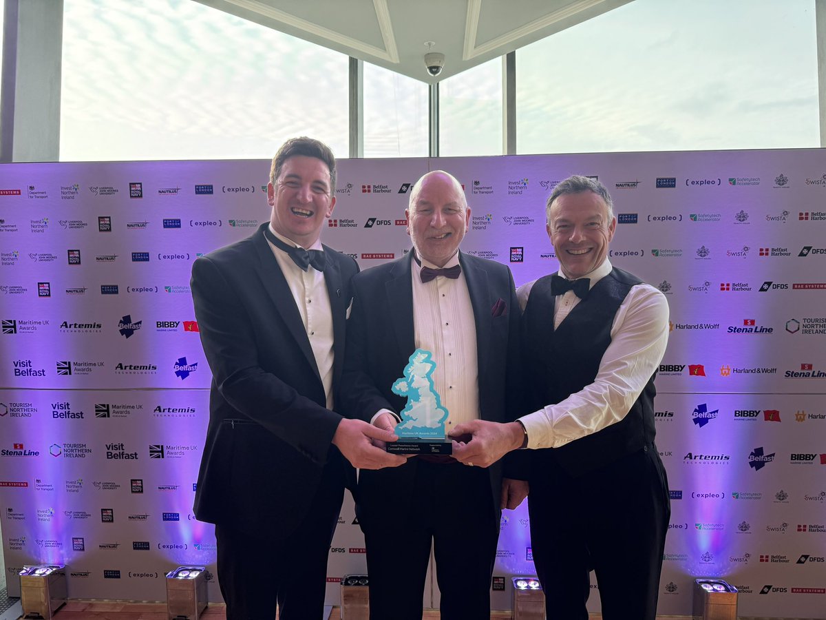 The winner for Coastal Powerhouse Award is Cornwall Marine Network! 

Thank you to <a href="/transportgov/">11th EDF Transport Governance Project</a> for supporting this award!