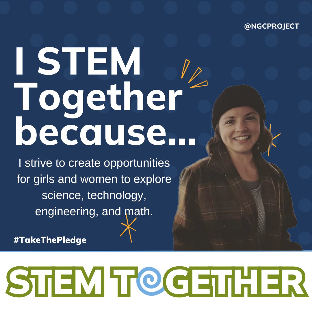 NYSTEAM4girls's tweet photo. I STEM Together because I strive to create opportunities for girls and women to explore science, technology, engineering, and math. Join the STEM Together movement to ensure equity for all #GirlsInSTEM. Why do you STEM Together? https://t.co/p8TX6vGn8l