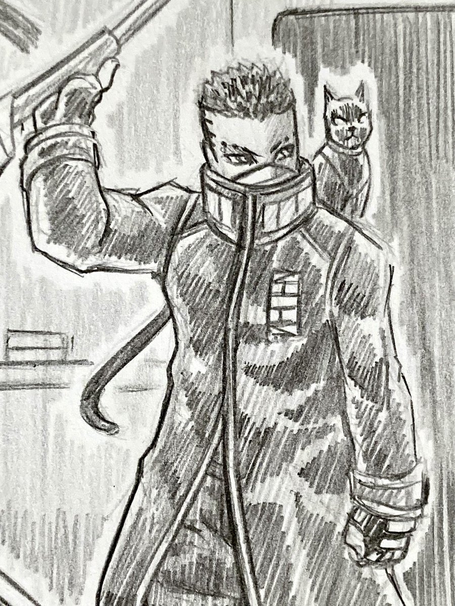 shadoboxxer's tweet photo. Skipped ahead a few pages… sometimes I need to work out of order. #shadoboxxer #torocomics #comicart #aikiller #noai https://t.co/Ljth9wipsw
