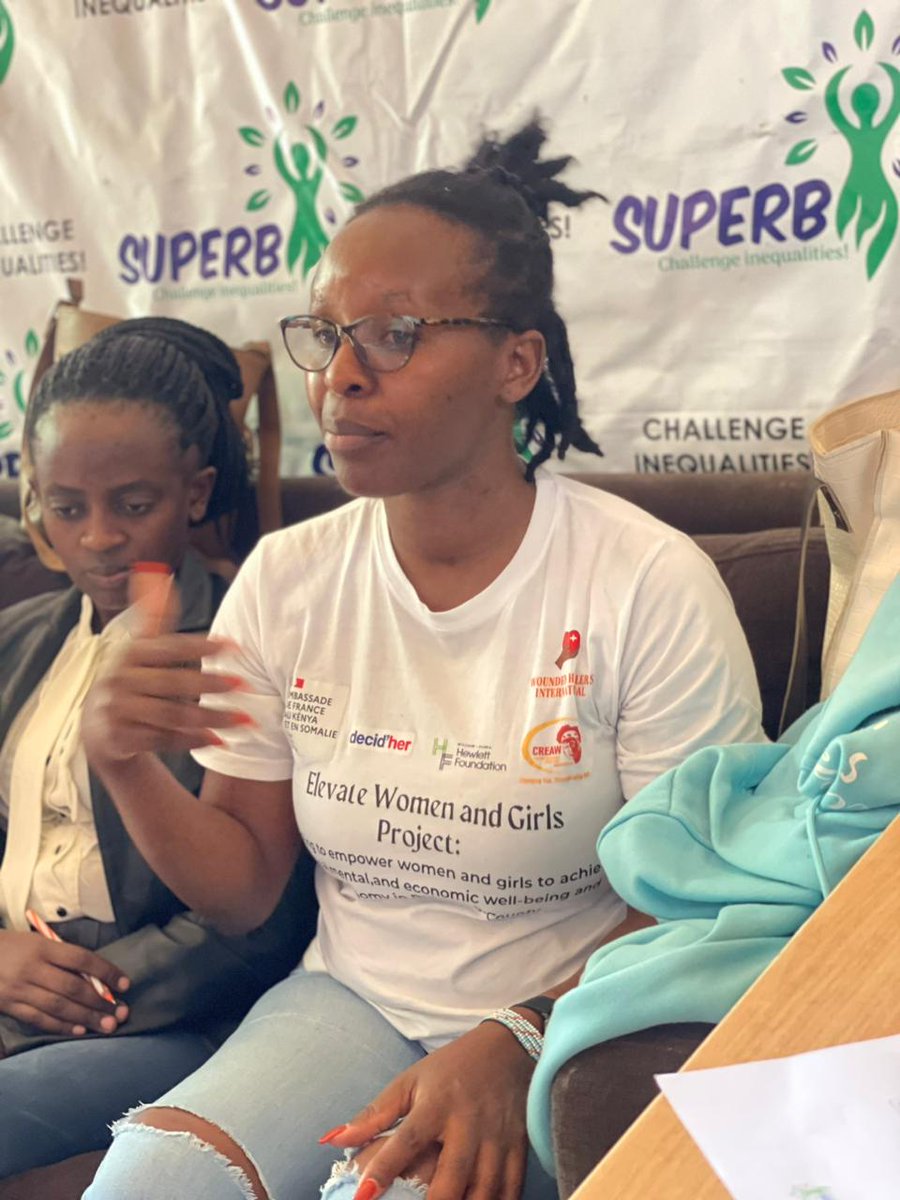 superb_cbo's tweet image. Glad to have hosted #woundedhealers today for a cross-learning session under #PISCCA Decid&apos;her project supported by @CREAWKenya
@Hewlett_Found &amp;amp; @FranceinKenya
The session exposed us to diverse perspectives &amp;amp; fostered creative ideas which will lead to improved implementation