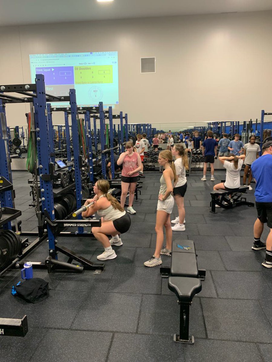 LibertyStrengt1's tweet image. Great start to our summer AST program Jays Development. Shout out to Coach Brown and Coach G on pulling teams together! #samegoal #samemission @LHSBlueJays