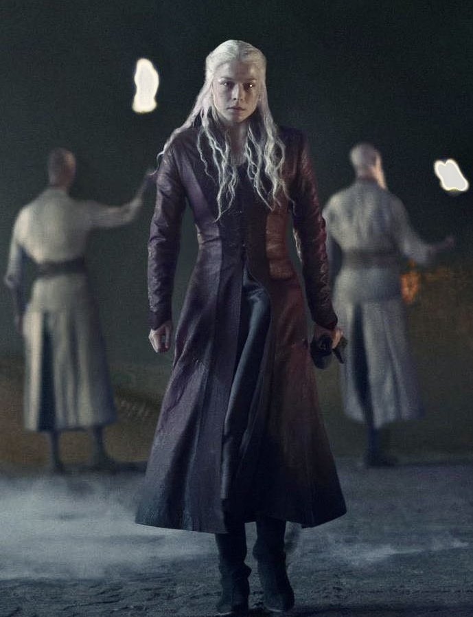 Queen Rhaenyra Targaryen, the first of her name, Queen of the Andals, the Rhoynar, and the First Men, Lady of the seven kingdoms and Protector of the realm. 🔥