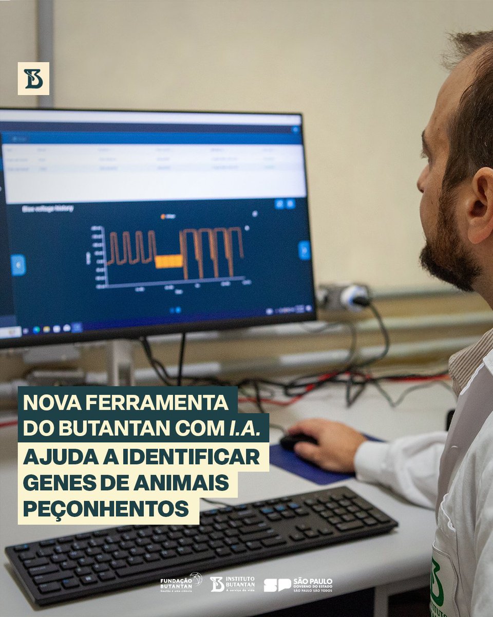 Nova ferramenta desenvolvida por cientistas do Butantan usa IA capaz de encontrar componentes de venenos mais rapidamente, o que pode acelerar as pesquisas biomédicas. 

Saiba mais
👇
tinyurl.com/8mzxtf5v