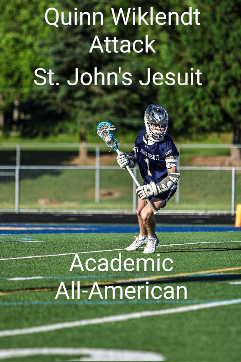 SJJLacrosse's tweet photo. Congrats to Quinn Wiklendt on a tremendous career as a Titan. Just got the word he has been named a USA Lacrosse Academic All-American! https://t.co/LMDuIHKZF1