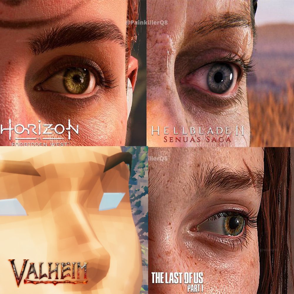 Valheimgame's tweet image. Graphics are so impressive these days