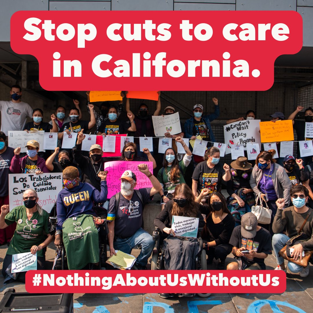 Stop the $50 million cut to the Housing and Disability Advocacy Program -- an effective program with a proven track record in engaging unhoused disabled people, many of whom are older adults <a href="/CASpeakerRivas/">Speaker Robert Rivas</a> <a href="/AsmJesseGabriel/">Asm. Jesse Gabriel</a> <a href="/ilike_mike/">Mike McGuire</a> <a href="/Scott_Wiener/">Senator Scott Wiener</a> #NothingAboutUsWithoutUs