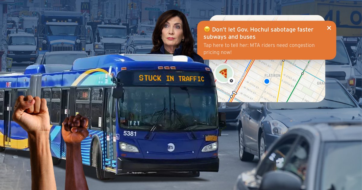 Et tu Hochul? 😡
We’ve got 1.2 million New York commuters who know they deserve better and aren’t afraid to say it!