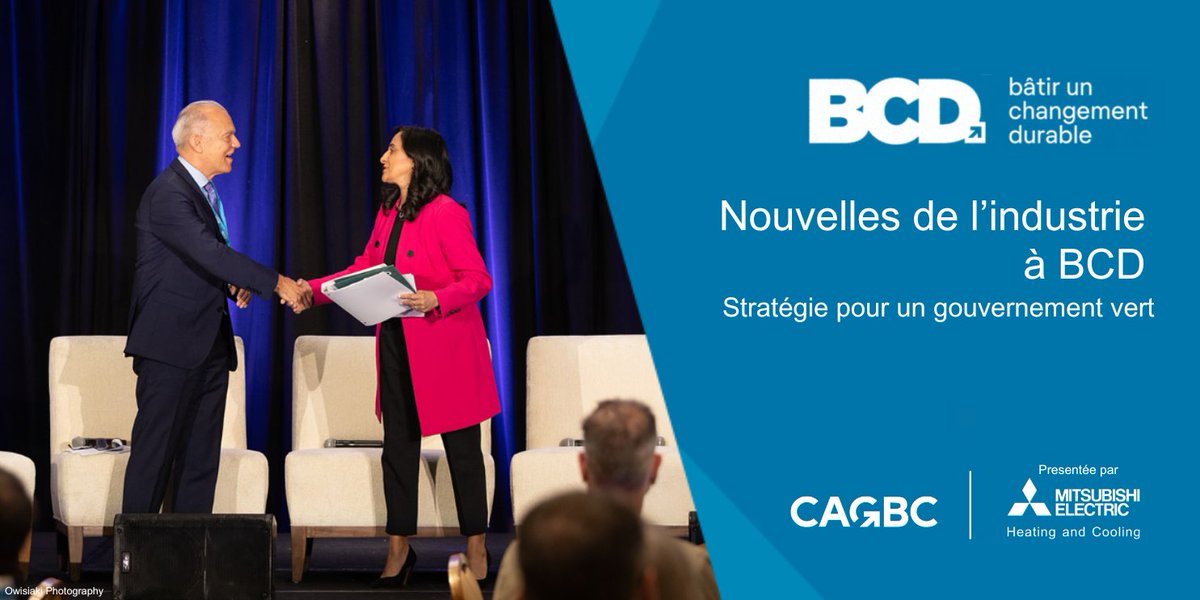 Merci à l'honorable <a href="/AnitaAnandMP/">Anita Anand</a>, présidente du <a href="/SCT_Canada/">SCT Canada</a>, d'avoir participé à #BâtirUnChangementDurable. La ministre Anand a prononcé le discours d'ouverture, a participé à une conversation avec <a href="/CaGBCCEO/">Thomas Mueller</a> et a fait une annonce de #Gouvernementvert: canada.ca/en/treasury-bo…
