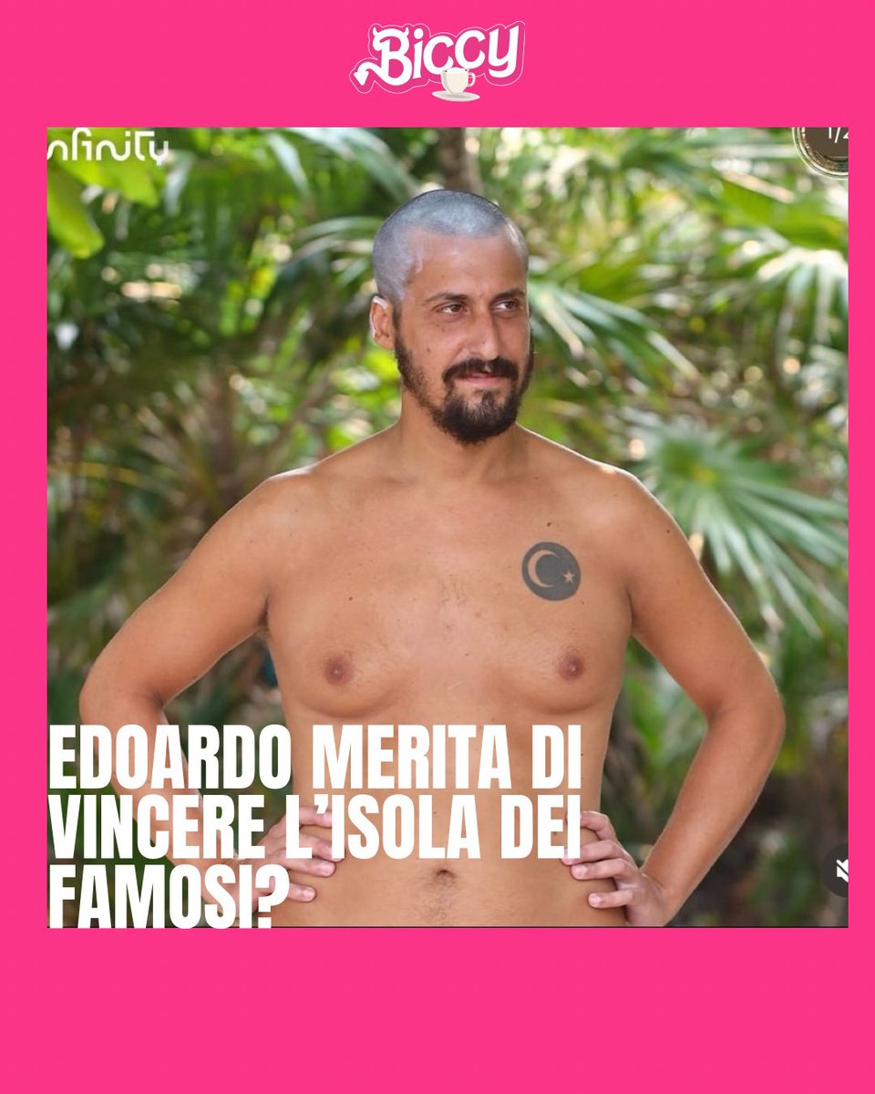 BITCHYFit's tweet photo. Edoardo Franco merita di vincere la 18esima edizione de L’Isola dei Famosi? 

#Isola #Aras #Artur #Alvina #Stoppa #Edoardo #Samuel 🌴🥥🍚🦀 https://t.co/p1HCet3PDd