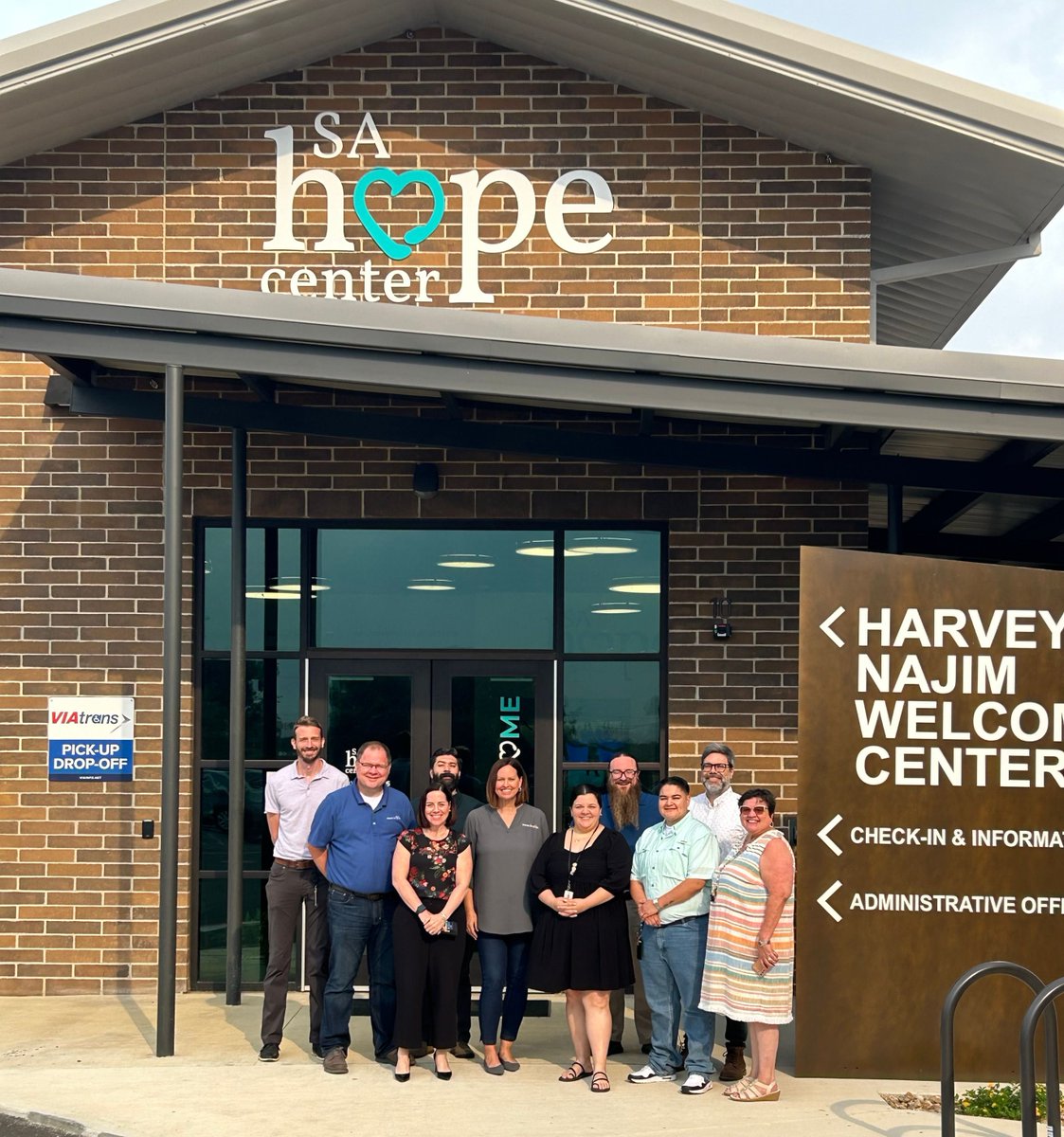 SAHopeCenter_'s tweet photo. We were happy to have the Haven for Hope Executive Team use our new classroom space this week. We are better able to serve the people of San Antonio with great partners like the Haven team. Thank you for visiting us and taking a tour of our new campus.#bettertogether https://t.co/7bwfeD7CkK