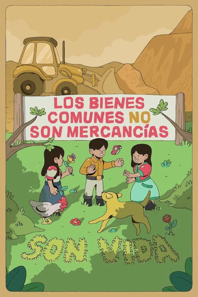 "Los bienes comunes, NO son mercancías, son vida".

#DiaMundialDelAmbiente 🏞️🌎🌳🌬️