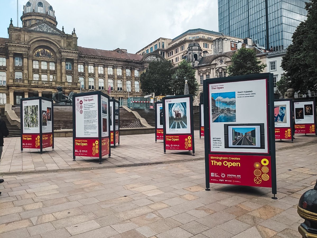 alex_ne's tweet image. The results of the city’s inaugural open art competition, Birmingham Creates: The Open, are now on display across @ColmoreBID and @CentralBIDBham!
It’s been such a joy to be part of this project. Hopefully the first of many years!
#100daysofcreativity
