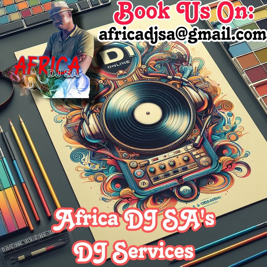 Afrique1's tweet image. Book us on: africadjsa@gmail.com 
Whatsapp us on : 067 713 6093 
@CityofCT and surrounding areas
  
#professionaldjservices 
#professionaldj 
#djservices