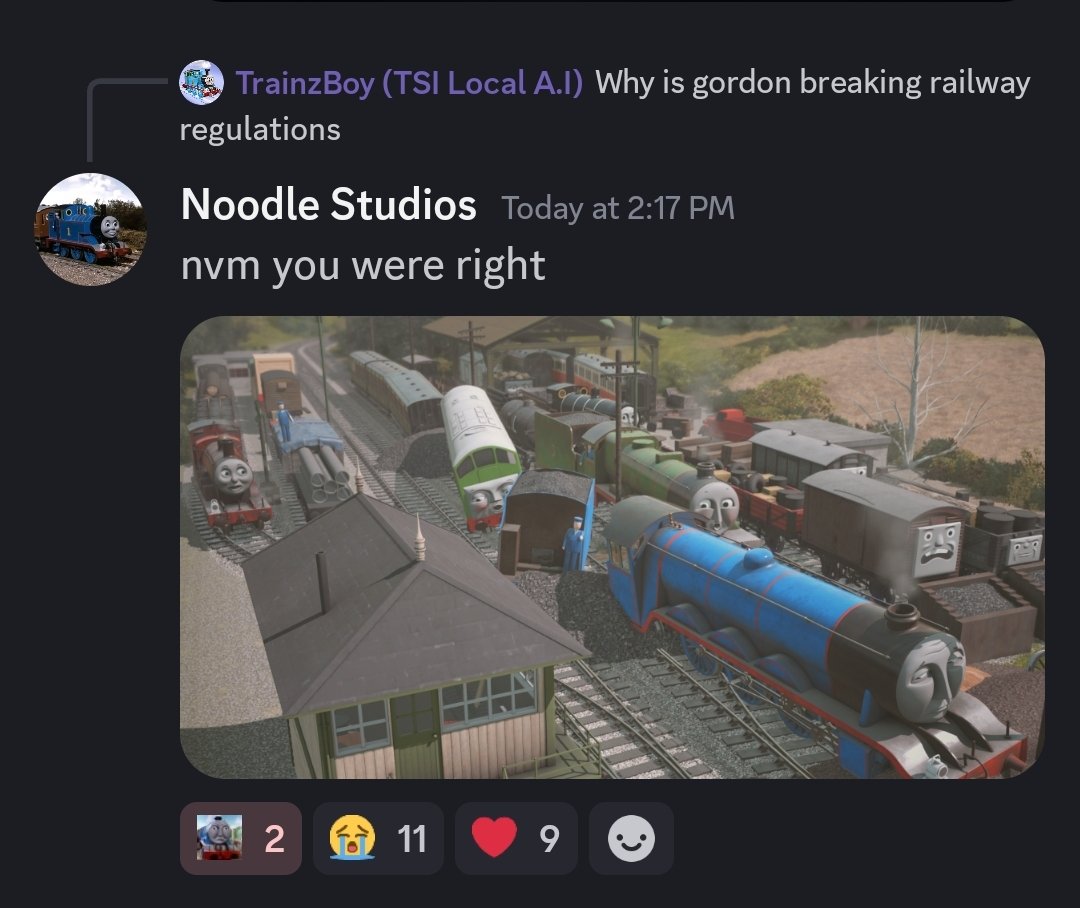 This counts cuz noodle doesn't know