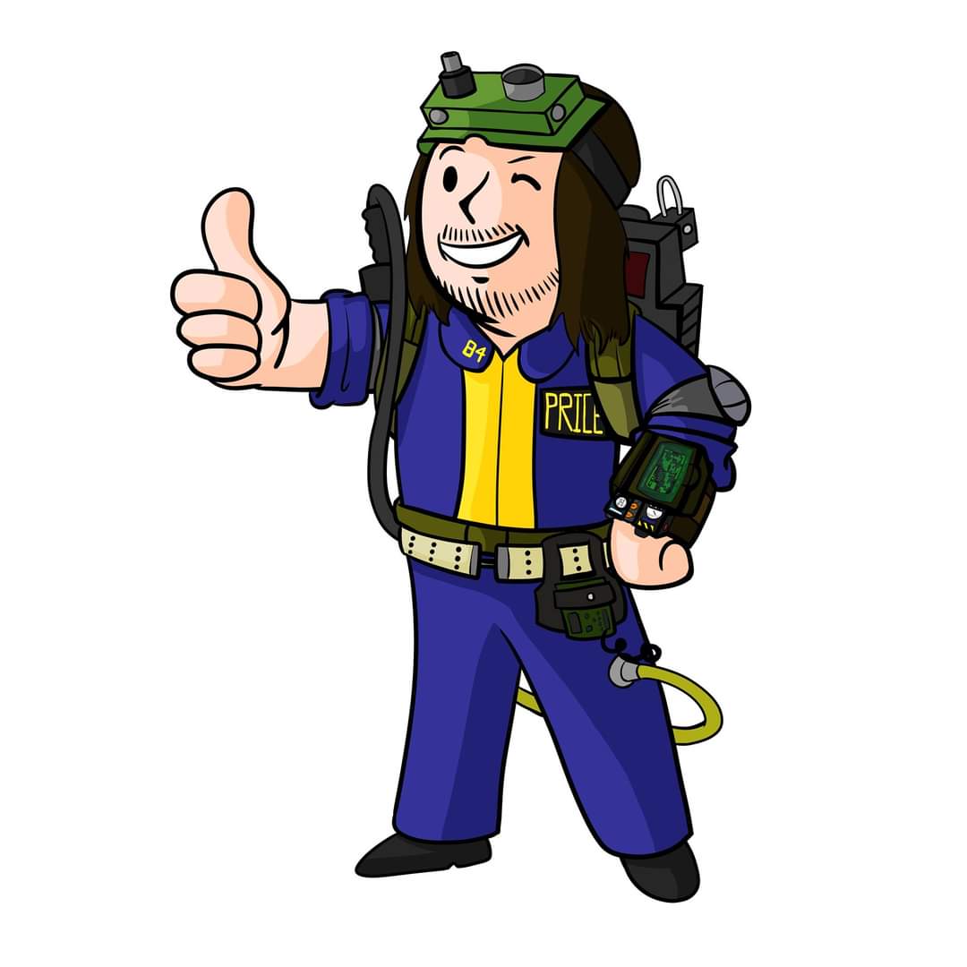 To all the new followers;

WELCOME TO THE VAULT!

~ Overseer Price

#fallout #ghostbusters #vaulttec #vault84