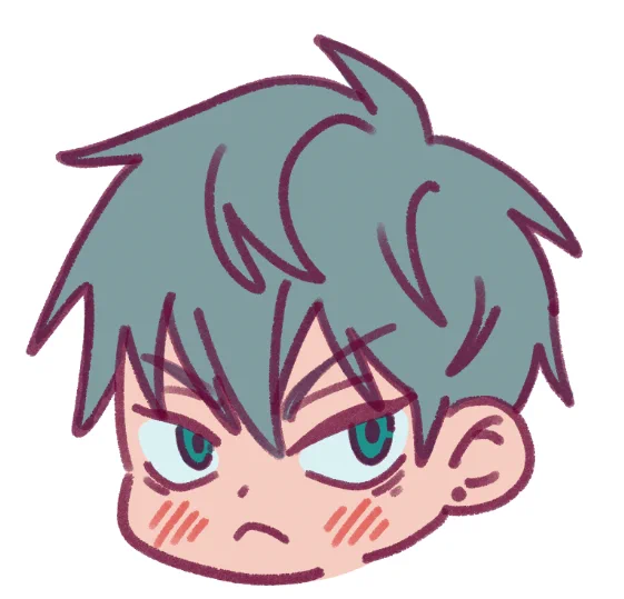wip of sticker~ hehe