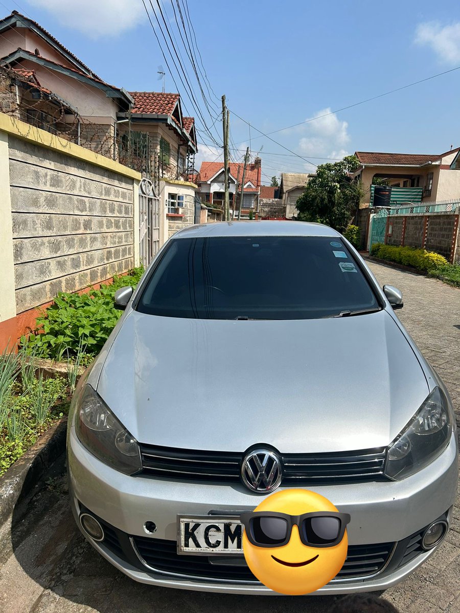 Photoboothkenya's tweet photo. @Caradvicekenya VW Golf MK6 2010 
1400CC 
Mileage 171000 
7 speed DSG automatic 
Maximum speed 240 KPH
Manual seat adjustment 
Great inbuilt sound
Asking price: Ksh. 800,000
Contact 0718461516 for more info https://t.co/jRI6cKrBew
