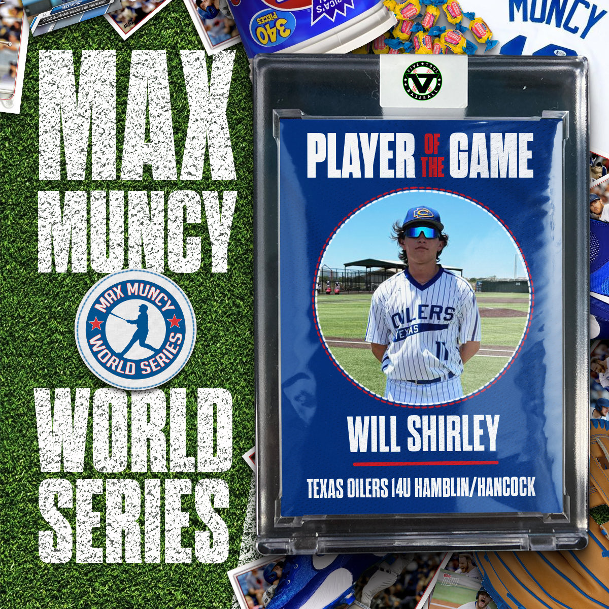 Five Tool Youth (@fivetoolyouth) on Twitter photo #MuncyWS F: <a href="/TEXAS_OILERS/">TexasOilersBaseball</a> 14U Hamblin/Hancock 16, Action 14U White 5
PoG: Will Shirley 2-3, 4 RBI, R, BB
Notables: Brandon Page 1-2, 3B, 2 RBI, 3R, BB, SB
Brooks Ruggiano 2-3, 2R, BB, SB
Breck Berry 2-4, 2 RBI, 3R, SB
<a href="/cade_burkey/">Cade Burkey</a> 2-2, 2 RBI, R #MuncyWS F: <a href="/TEXAS_OILERS/">TexasOilersBaseball</a> 14U Hamblin/Hancock 16, Action 14U White 5
PoG: Will Shirley 2-3, 4 RBI, R, BB
Notables: Brandon Page 1-2, 3B, 2 RBI, 3R, BB, SB
Brooks Ruggiano 2-3, 2R, BB, SB
Breck Berry 2-4, 2 RBI, 3R, SB
<a href="/cade_burkey/">Cade Burkey</a> 2-2, 2 RBI, R