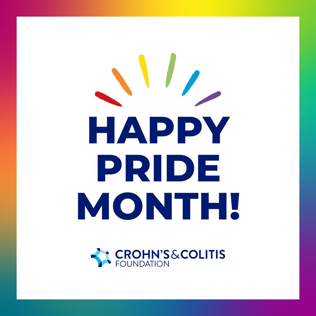 Happy #PrideMonth! In June we are spotlighting LGBTQ+ IBD journeys & addressing topics including: restroom access, sexuality, and health disparities. Join our IBD support groups: Gay & Bisexual Men: bit.ly/3qicxEH Lesbian & Bisexual Women: bit.ly/3WyBFmR