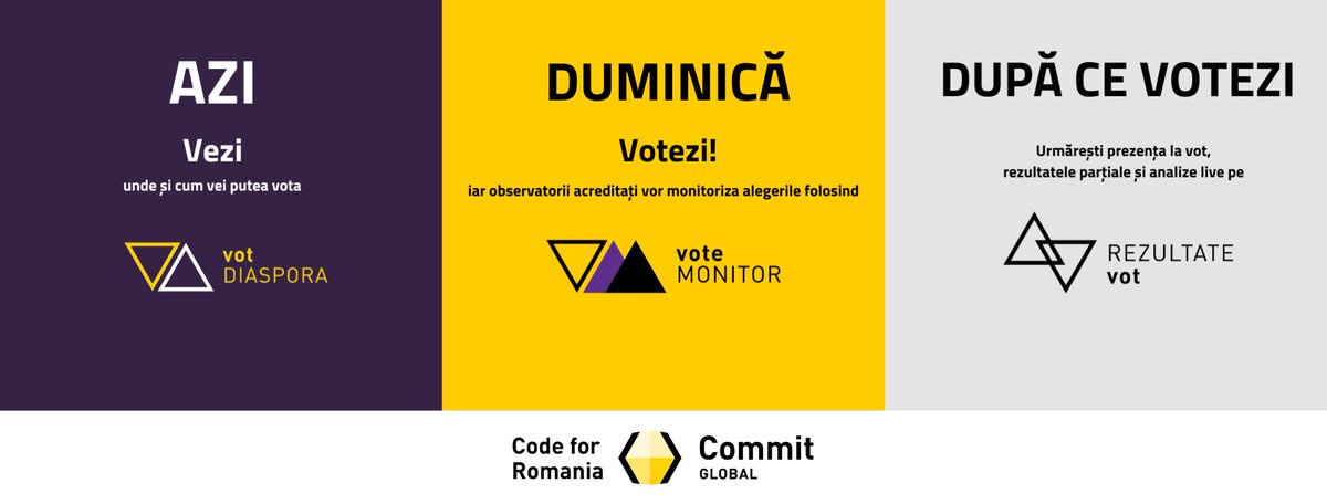 AdrianaSpulber's tweet image. 🗳️Pe 9 iunie merg la vot, dar voi fi și la @Code4Romania cu @votdiaspora pentru alegerile europarlamentare. Ca de obicei, 🙇🏼‍♀️primesc poze cu voi votând în străinătate! Vezi 🌏unde poți vota în străinătate aici: votdiaspora.ro. #votdiaspora #code4romania #alegeri