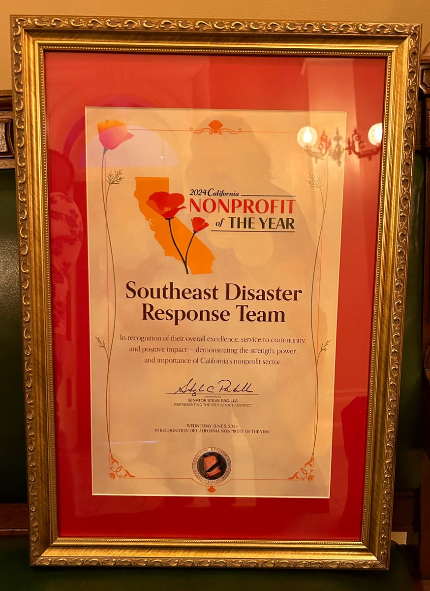 YMCA San Diego (@ymcasandiego) on Twitter photo Today, <a href="/asmakilahweber/">Assemblymember Akilah Weber, MD</a> and <a href="/SenStevePadilla/">Senator Steve Padilla</a> honored the Jackie Robinson Family @YMCA and Southeast Disaster Response Team as the #California Non-Profit of the Year🏅
This honor celebrates our collective strength and the ongoing work to heal and rebuild from the January flood. Today, <a href="/asmakilahweber/">Assemblymember Akilah Weber, MD</a> and <a href="/SenStevePadilla/">Senator Steve Padilla</a> honored the Jackie Robinson Family @YMCA and Southeast Disaster Response Team as the #California Non-Profit of the Year🏅
This honor celebrates our collective strength and the ongoing work to heal and rebuild from the January flood.