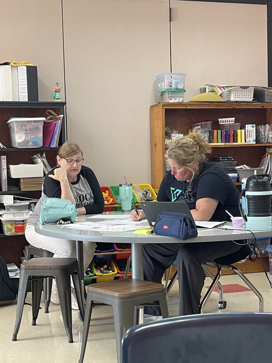 Summer is close, but we are not on a break yet! Teachers are digging into their data and creating a plan to finish the year strong! Way to lead, Ms. Rubin and Mrs. Wilson! 
<a href="/coachtashaswim/">natasha rubin</a>  <a href="/AYCOCKSCHOOL/">Aycock Elem School</a>