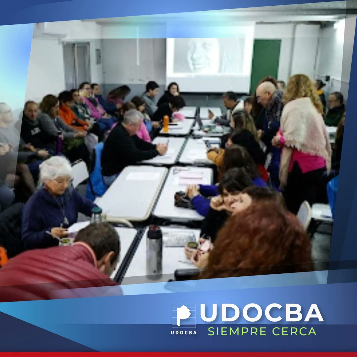 udocbacentral's tweet photo. 📍La Plata 
#UdocbaPresente en la reunión Interinstitucional ISFDT N 17, Comisión de la Verdad histórica. 

Reparación del legajo de la alumna María Paula Alvarez detenida desaparecida el 24/ de junio de 1977. https://t.co/h96q1hBSBj