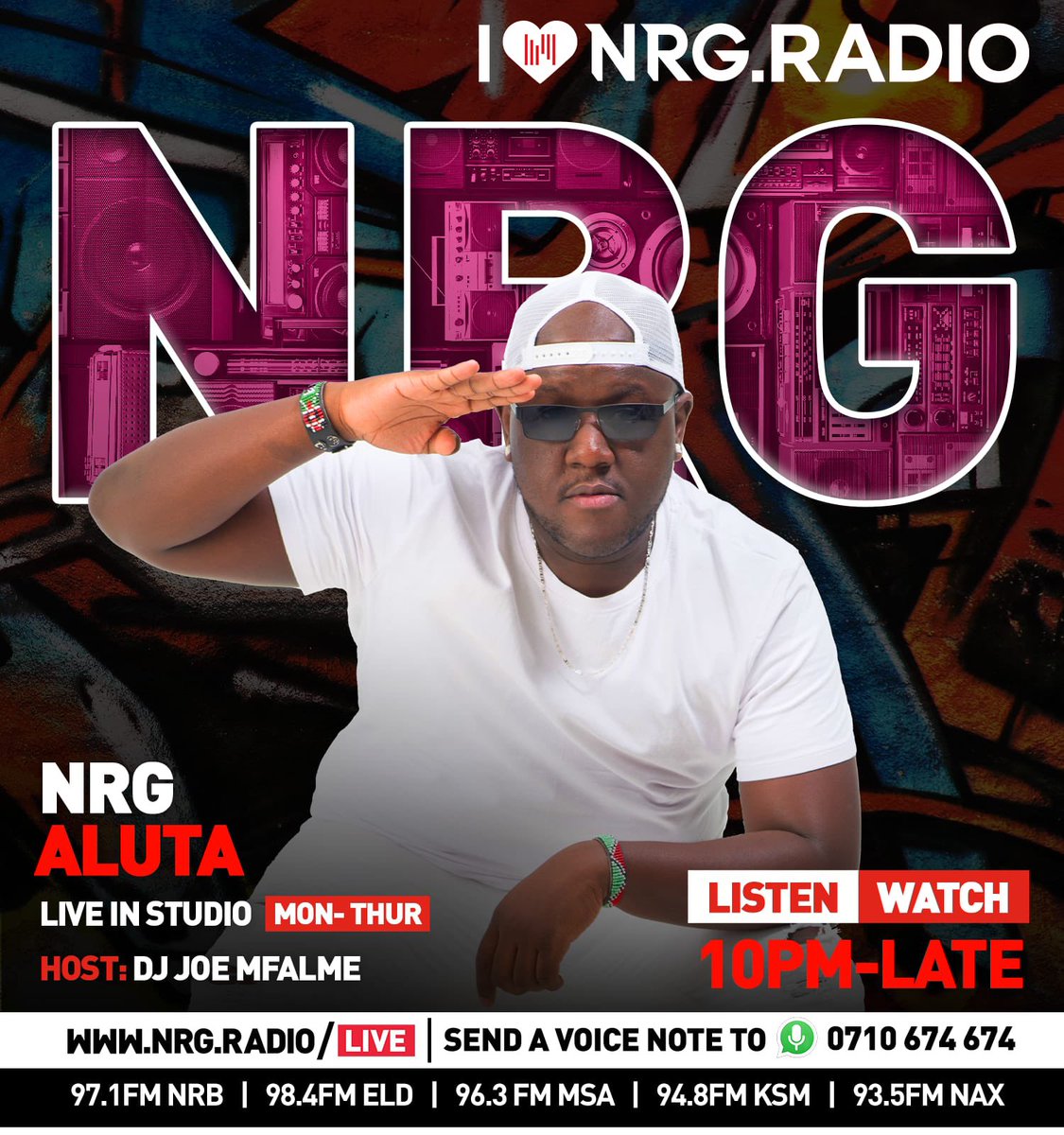 DjJoeMfalme's tweet photo. Ukipata viatu pair mbili za chali na dem kwa mlango… Jipe shughuli… Masaa ni ya #NRGAluta @nrgradiokenya tune in now! Mtaa ni wapi? https://t.co/as6IwspJw1