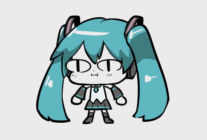 「hatsune miku very long hair」Fan Art(Latest)