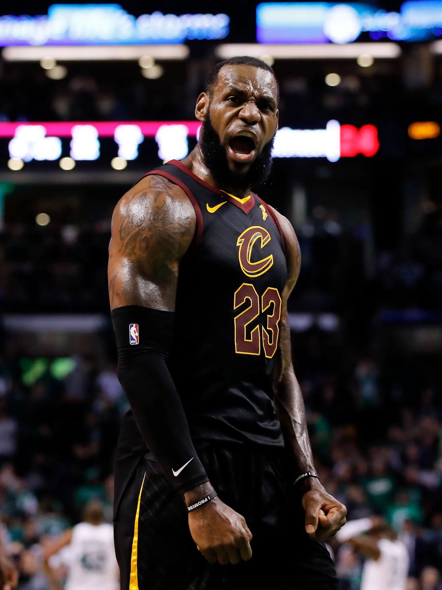 BronWorld's tweet photo. Every 40 point game of LeBron’s 2018 playoff run 

(A Thread 🧵) https://t.co/k2aduOiYwV