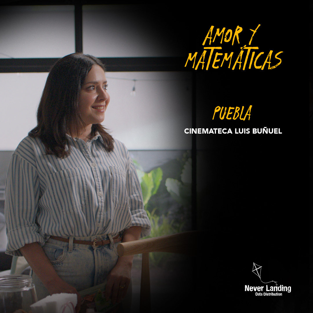 ¡Atención Puebla! #AmorYMatemáticas la más reciente película de Claudia Sainte-Luce, continua en cartelera en la Cinemateca Luis Buñuel Puebla