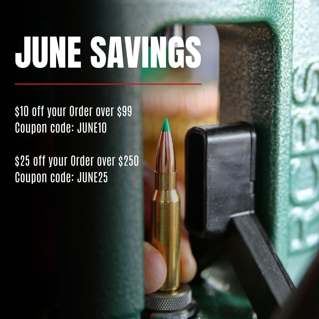PrecisionReload's tweet image. Save big and stock up this month! We’re offering $10-$25 off your order through the end of this month! Make sure to snag your favorites before they’ve sold out.

Not for sale on social media pages.

#Reloading #Shotshells #Ballistics #ReloadingTips #PrecisionReloading
