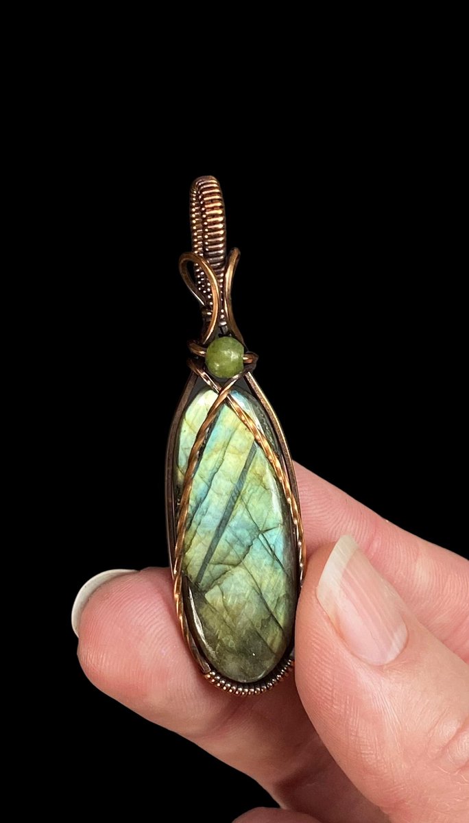 OldEarthMineral's tweet photo. Labradorite, Nephrite Jade & Copper Wire Wrapped Pendant $35 plus shipping.
https://t.co/NF087pvXCG
https://t.co/ONTaZJgdnC
#wirewrappedjewelry #wirewraps #copperjewelry #jewelrytiktok #handmadejewelry #wirewrappedcrystals #labradorite #labradoritejewelry #crystaljewelry https://t.co/fBozxtMFV8