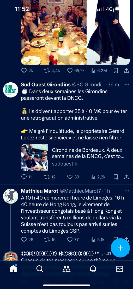 flacaure's tweet photo. 2 tweets qui résument bien la santé sportive de mes 2 clubs de cœur 😅
2 clubs en détresse.
À chaque fois deux initiales GL qui reviennent…
J’ai peur de la suite @MatthieuMarot7
#fcgb #csp4ever https://t.co/HQ2JzdYolI